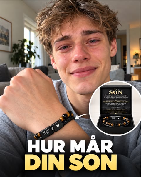 50% RABATT | Till sonen som alltid är “okej”