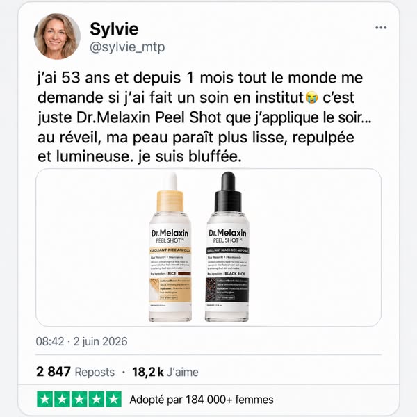 Réveille-toi avec une peau lisse et lumineuse