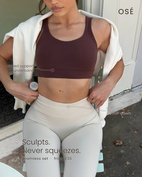 Sculpts. Never squeezes.