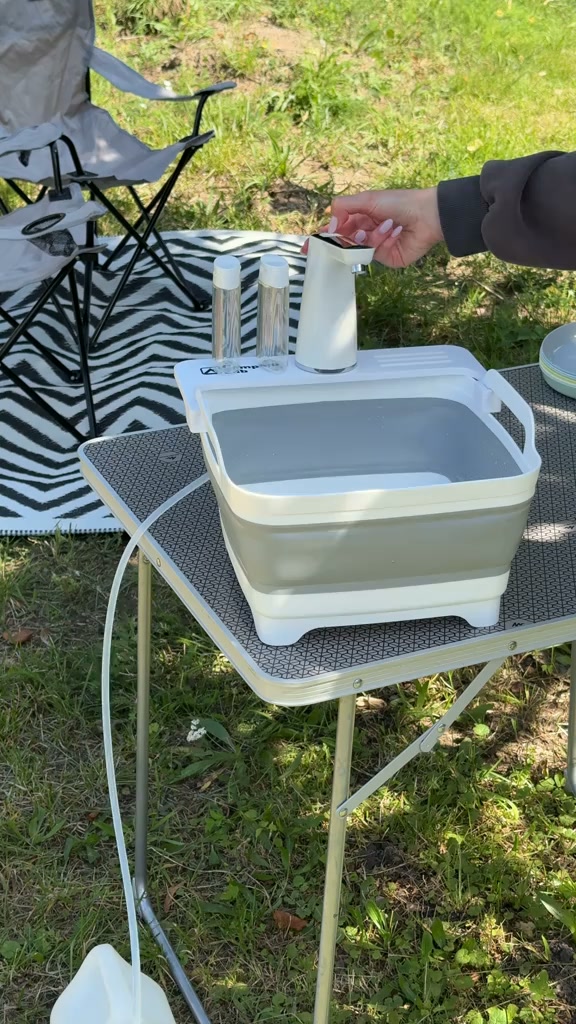 Running Water Anywhere — No Plumbing Required!