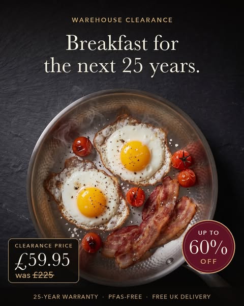 Titanium Pan Now £59.95 (Was £225)