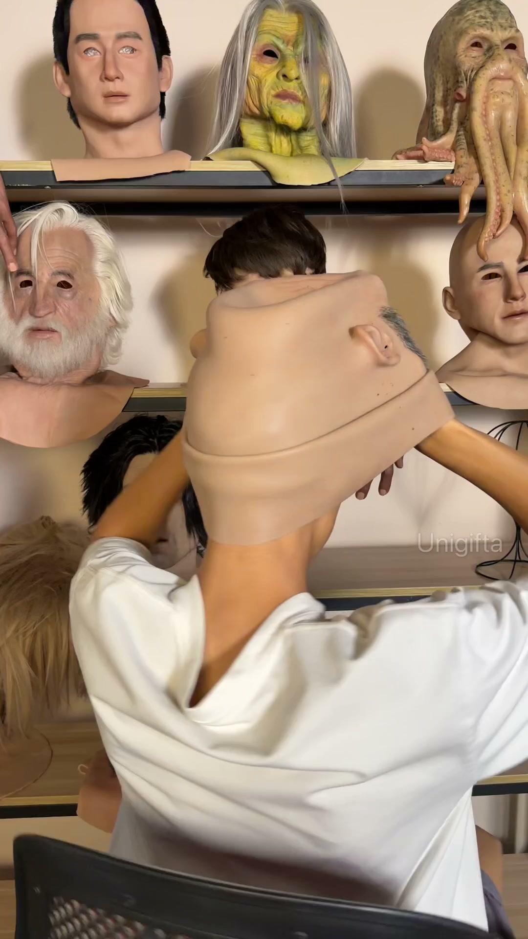 Hyper-Realistic Silicone Masks