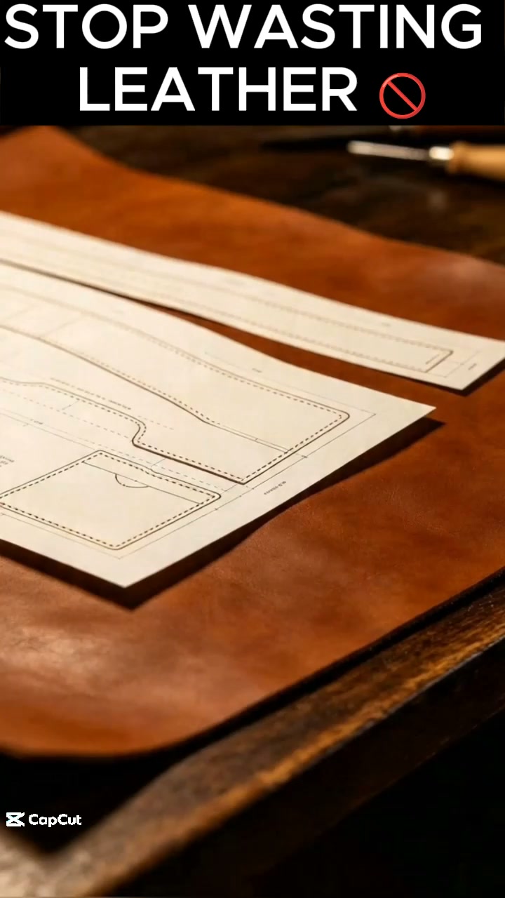 STOP WASTING LEATHER — GET THE PATTERNS