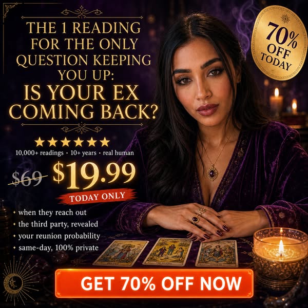 Is Your Ex Coming Back? Get 70% Off Your Reading