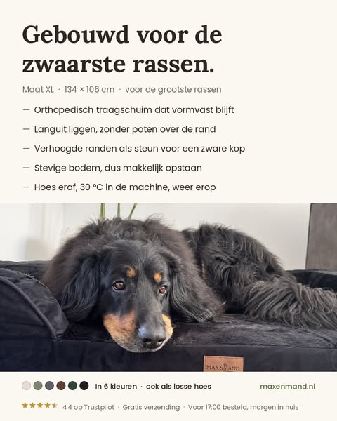 Gebouwd voor de zwaarste rassen
