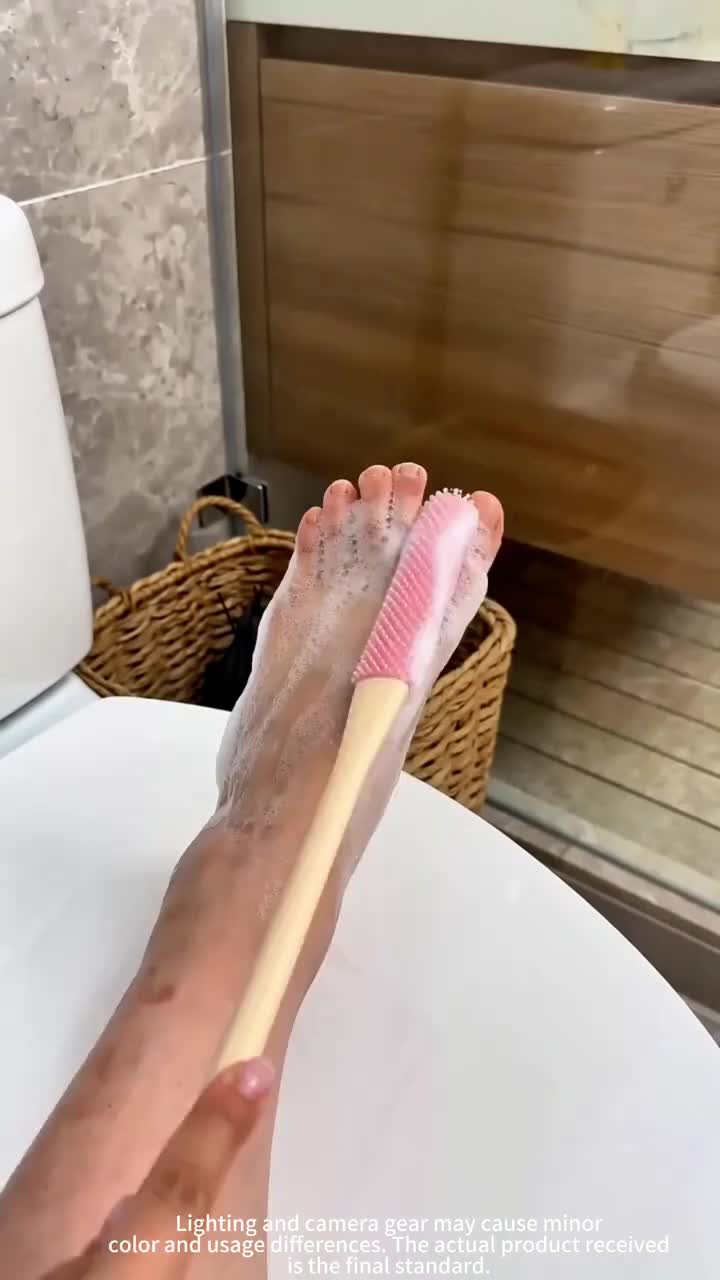 Toe Gap Cleaning Brush Set (Cleaning Brush + Anti-Itch Brush)