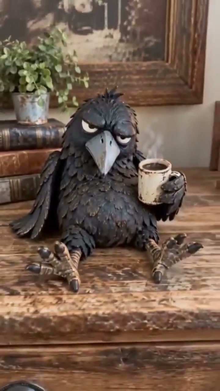 Inte än… först kaffe.
