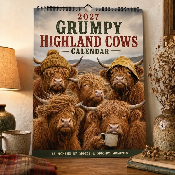 Le cadeau parfait pour les fans de vaches Highland