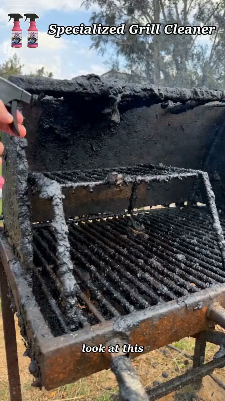 Spray. Wait. Wipe Away the Grease.
