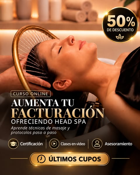 Formación Completa en Head Spa