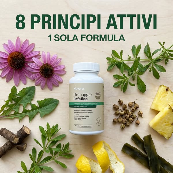 8 principi attivi. 1 sola capsula.