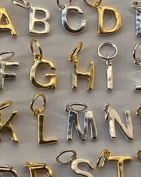 'Paige' Letter Charm