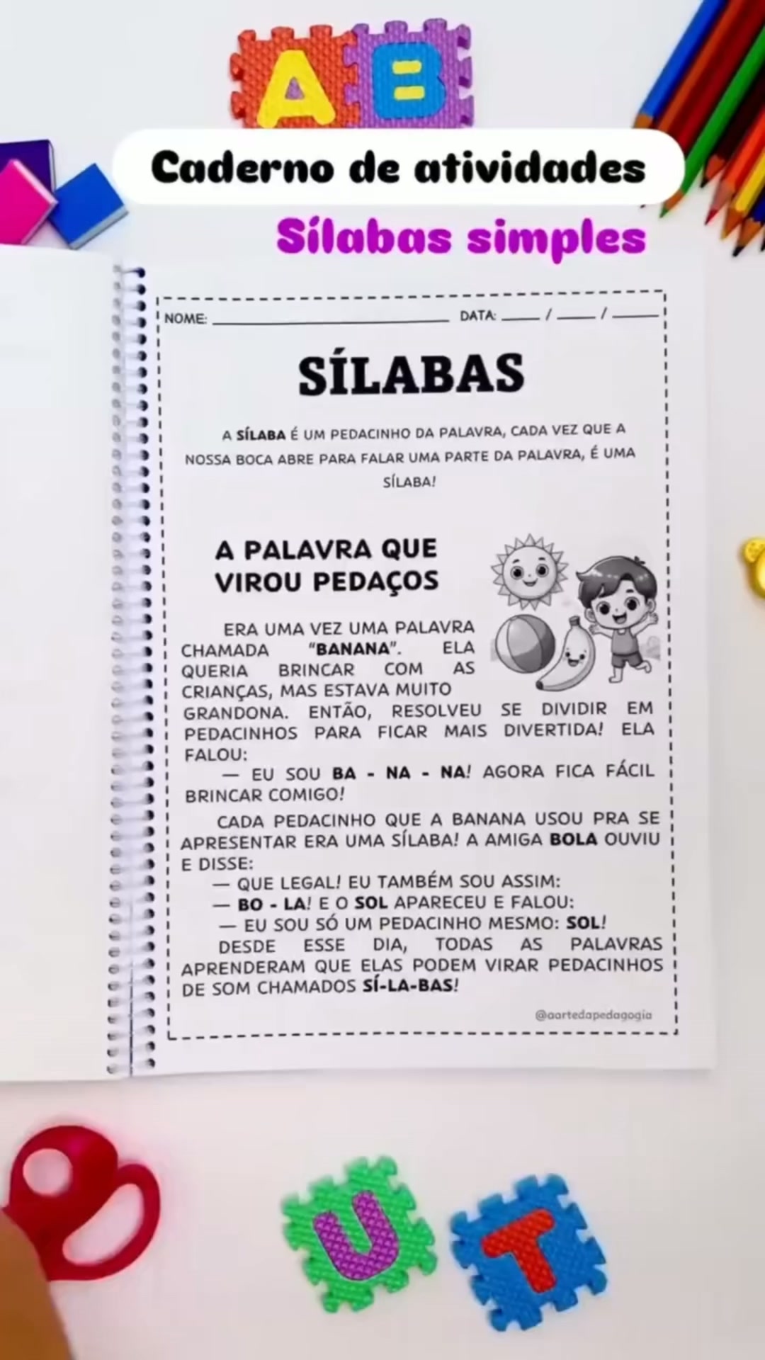 O teu filho não tem falta de foco.