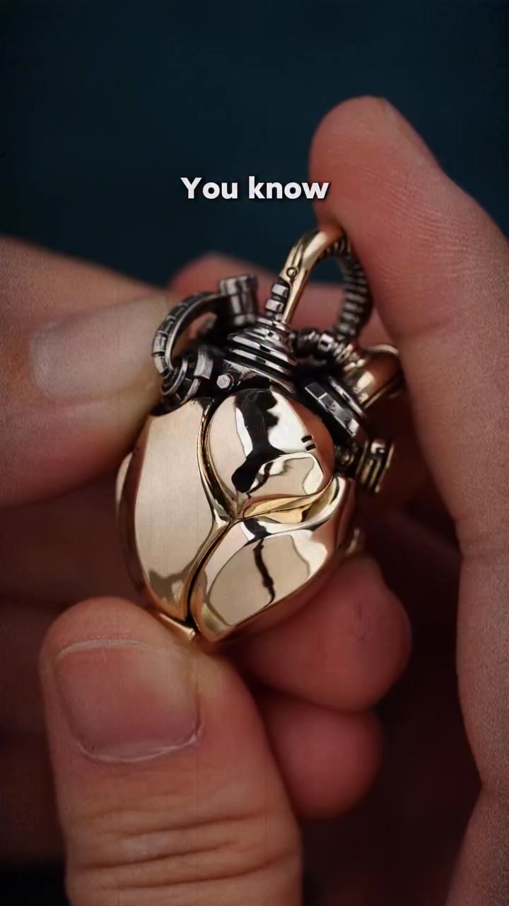 Mechanical Heart Pendant
