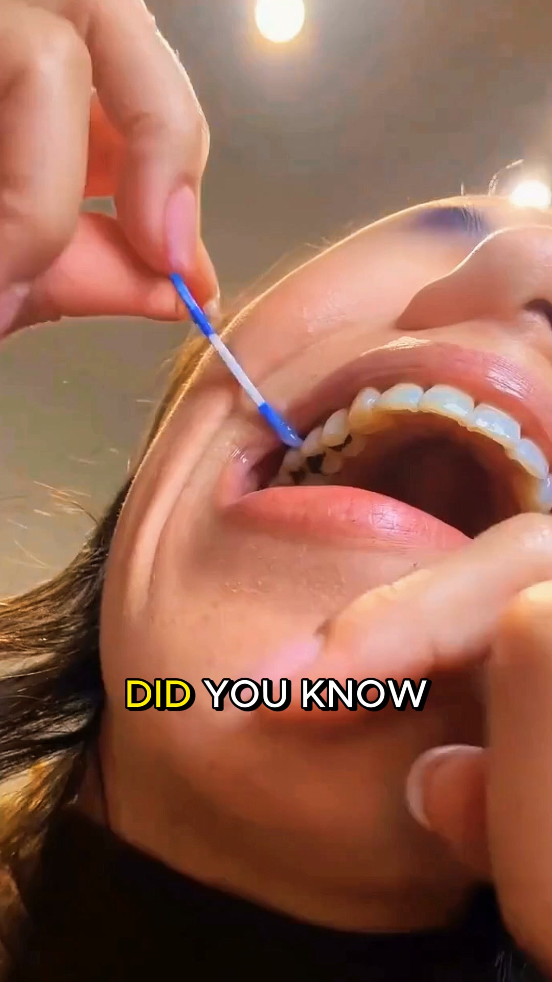 Stop cavities with red light