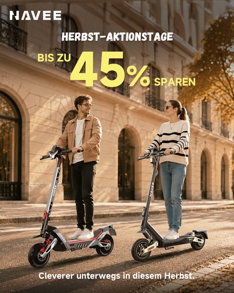 Besser unterwegs in diesem Herbst