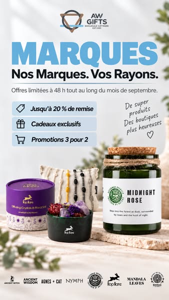 Inscrivez-vous gratuitement chez AWGifts