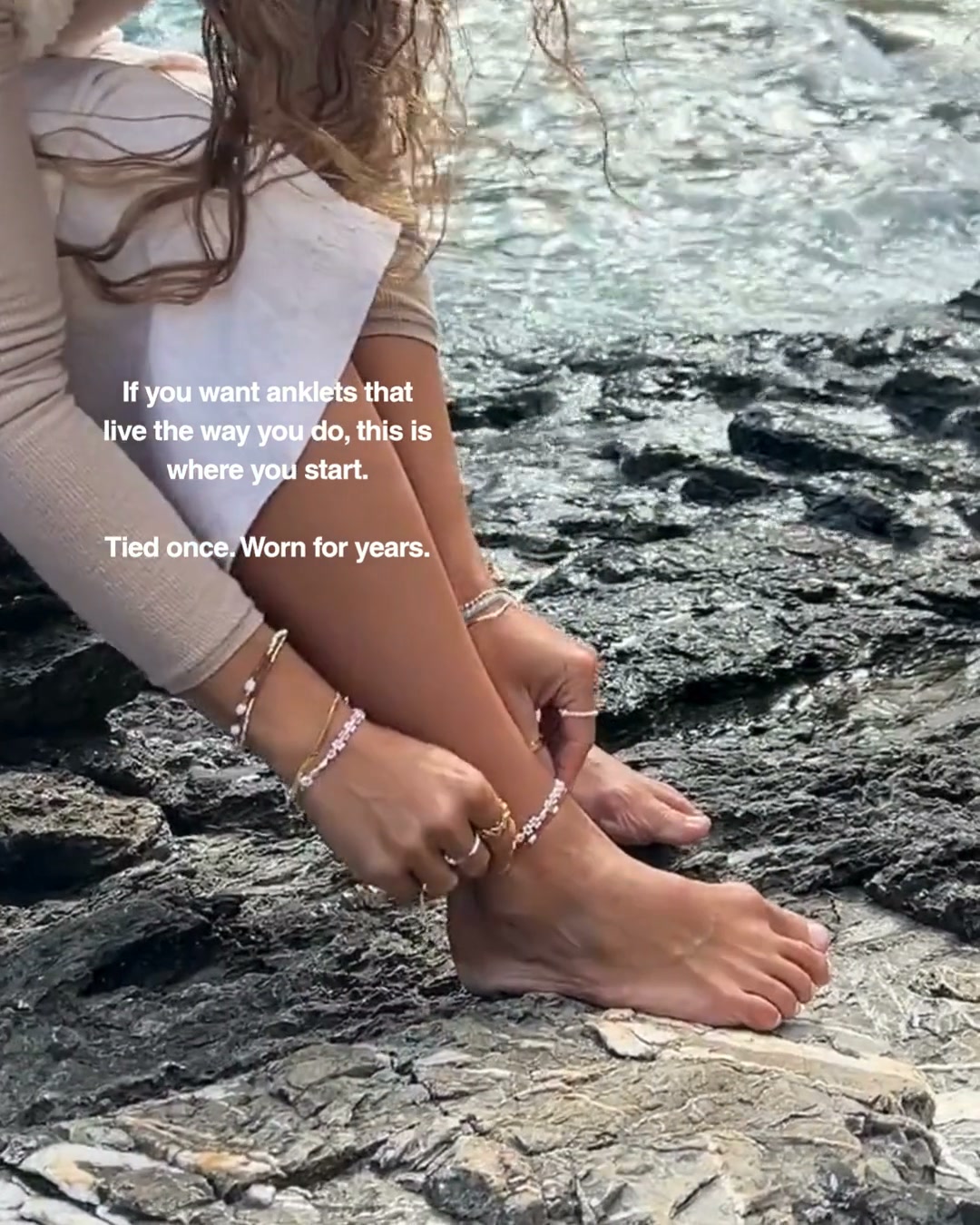 The anklets you don't take off
