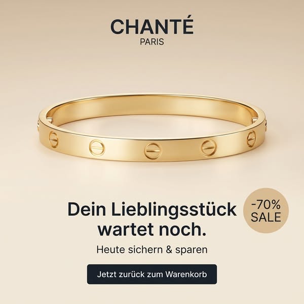 Black Week: bis zu −70 % auf Chantee