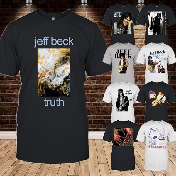 Jeff Beck t-shirts