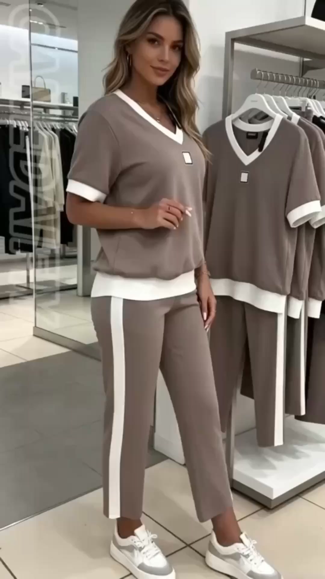 Karen™ V-neck set: £39.95 instead of £119.95