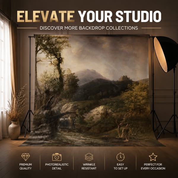 Oil Painting Photography Backdrops