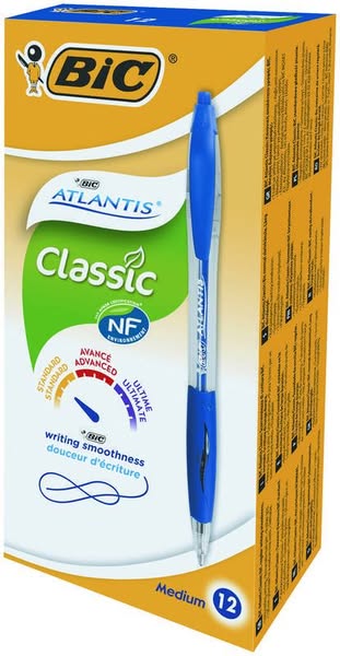 Atlantis pennen blauw