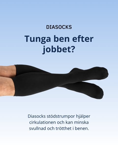 Stödstrumpor som är lätta att ta på