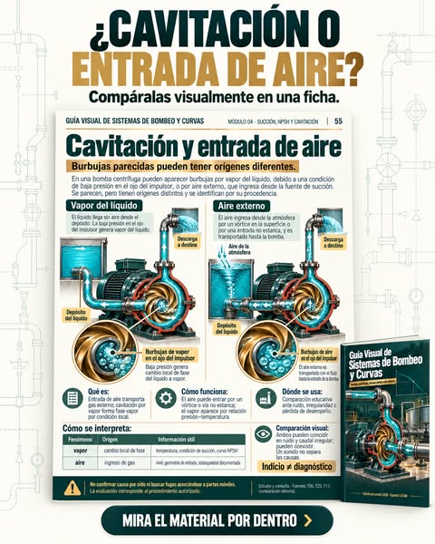 Guía Visual de Sistemas de Bombeo y Curvas