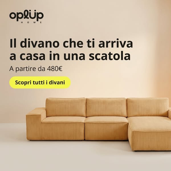 Il divano che entra dove gli altri restano bloccati