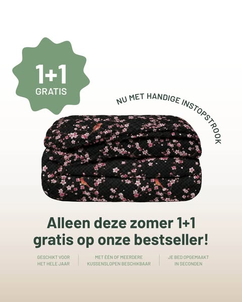 1+1 GRATIS op onze bestseller Japon Black