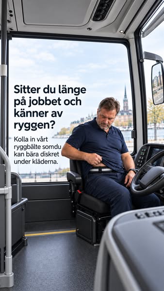 Långa stunder bakom ratten?