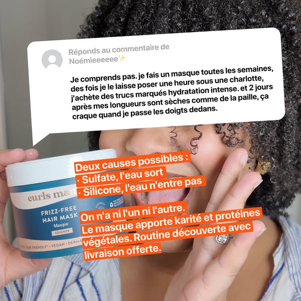 Découvre ta routine cheveux bouclés en 3 étapes !