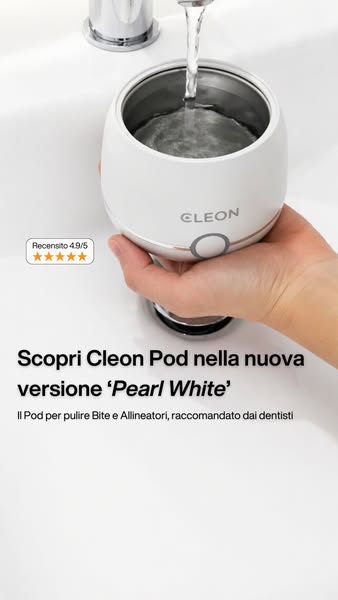 Il Pulitore consigliato per Allineatori e Bite