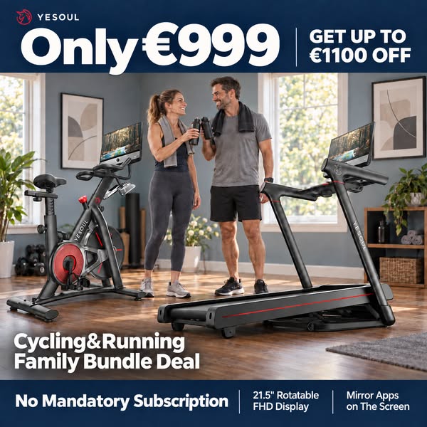 BUILD YOUR HOME GYM FOR JUST €1,099
