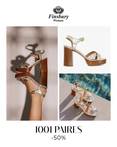 1001 paires : Chaussures Femme à -50%