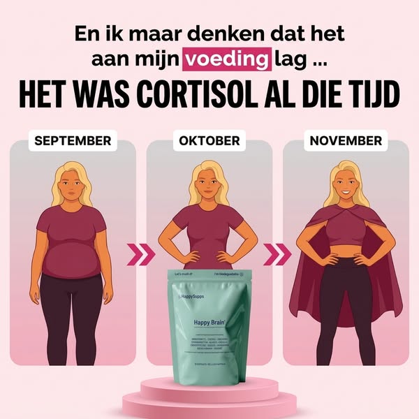 Fix je cortisol. Fix je lichaam.