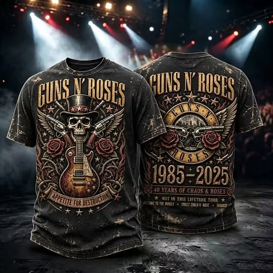 GNR 2026 STADIUM TOUR IS ON FIRE！