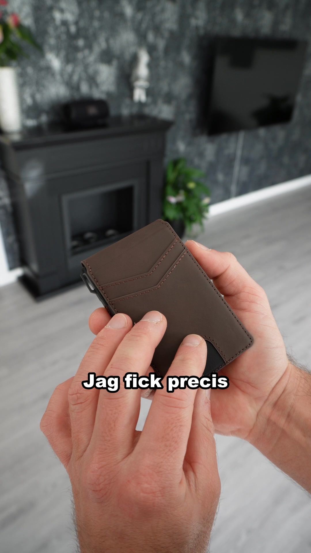 Sluta bära en tegelsten.