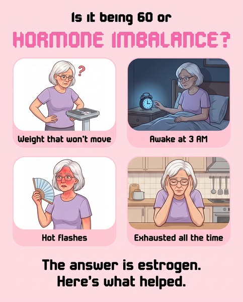 Is it being 60 or your hormones?