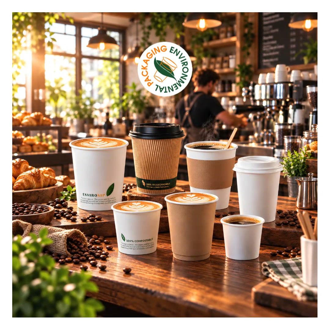 Paper Cups, Lids & Accessories