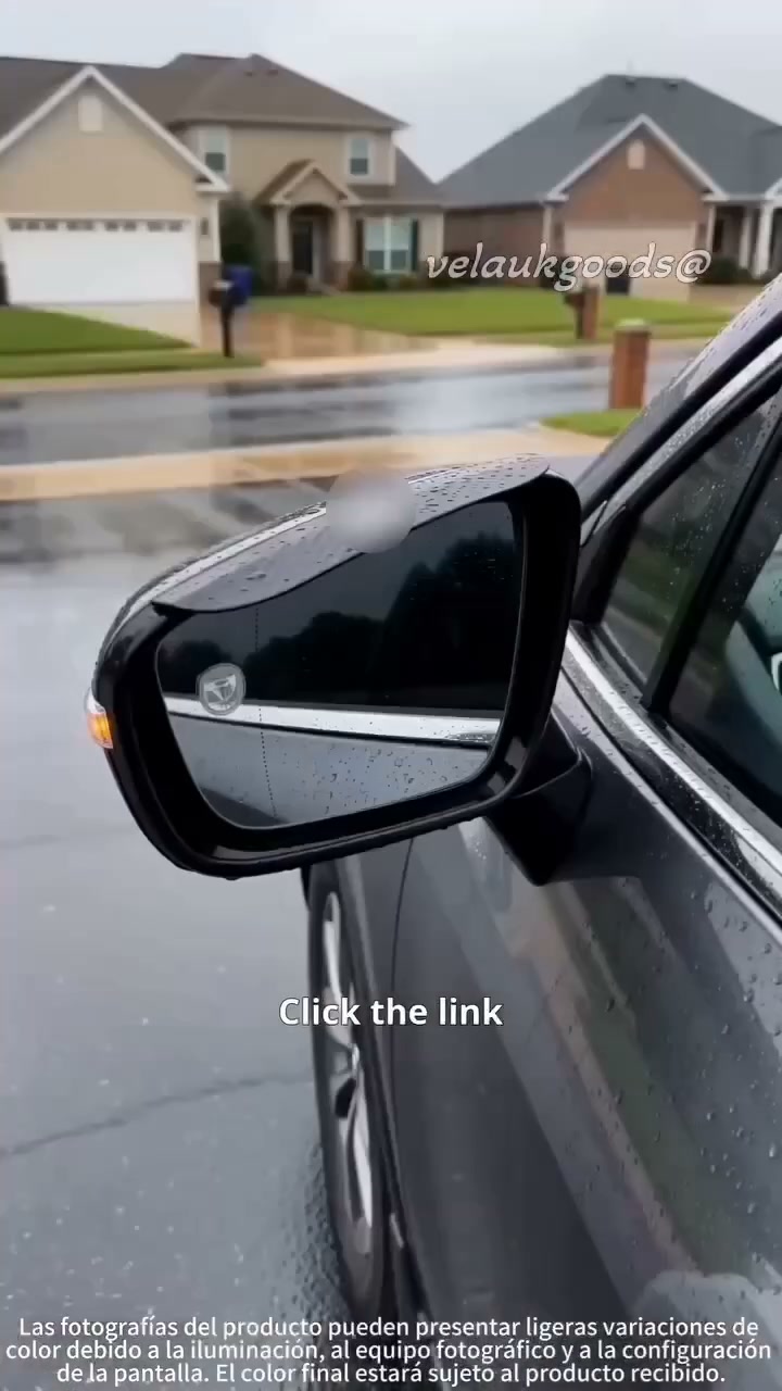 Clear Side Mirrors in the Rain – Flexible Self-Adhesive Rain Visors