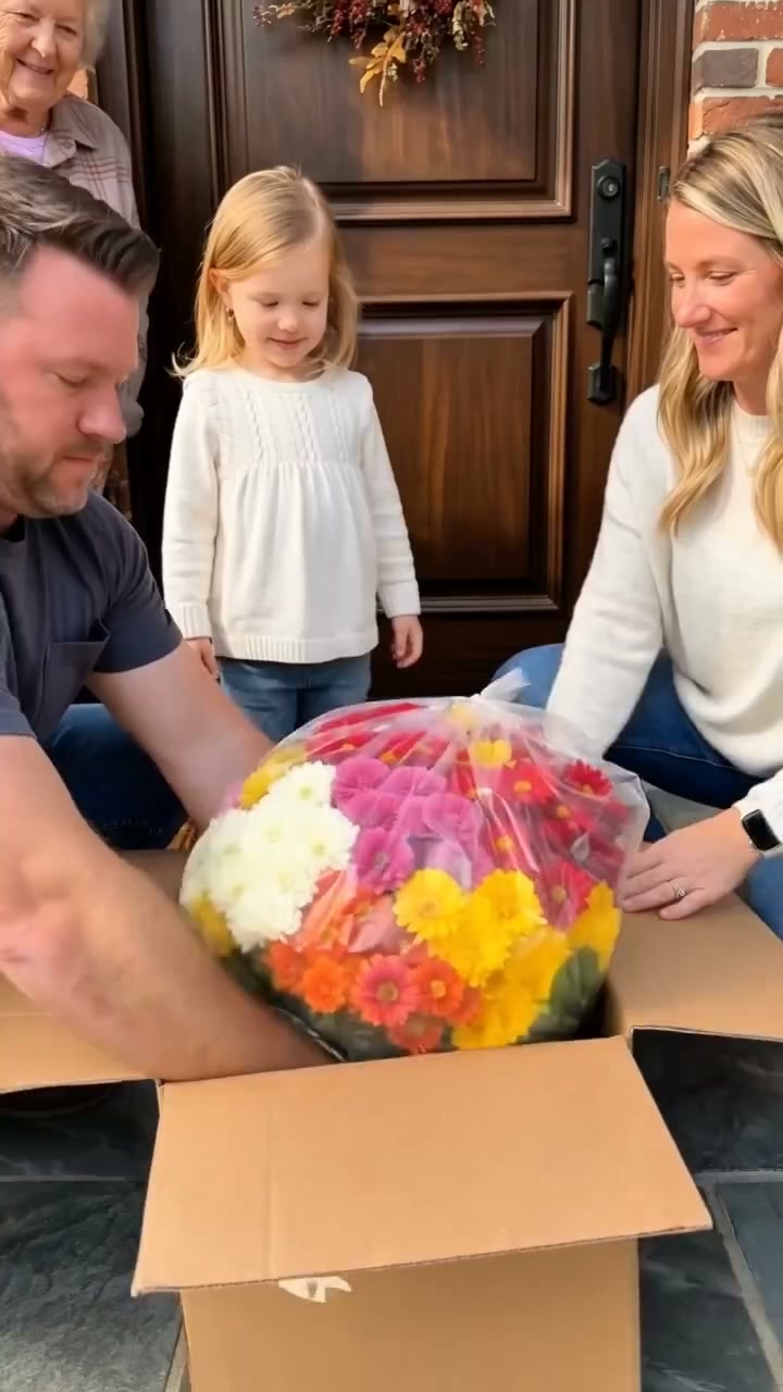 Artificial Outdoor Sunset Mums Flowers
