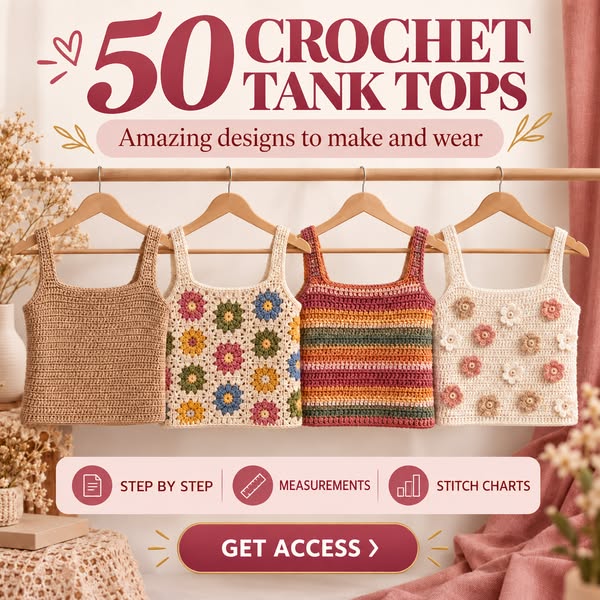 50 Crochet Tank Tops