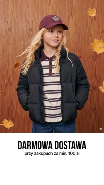 DARMOWA DOSTAWA OD 100 ZŁ
