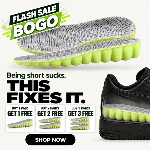 BUY 1 GET 1 FREE, ENDS MIDNIGHT!