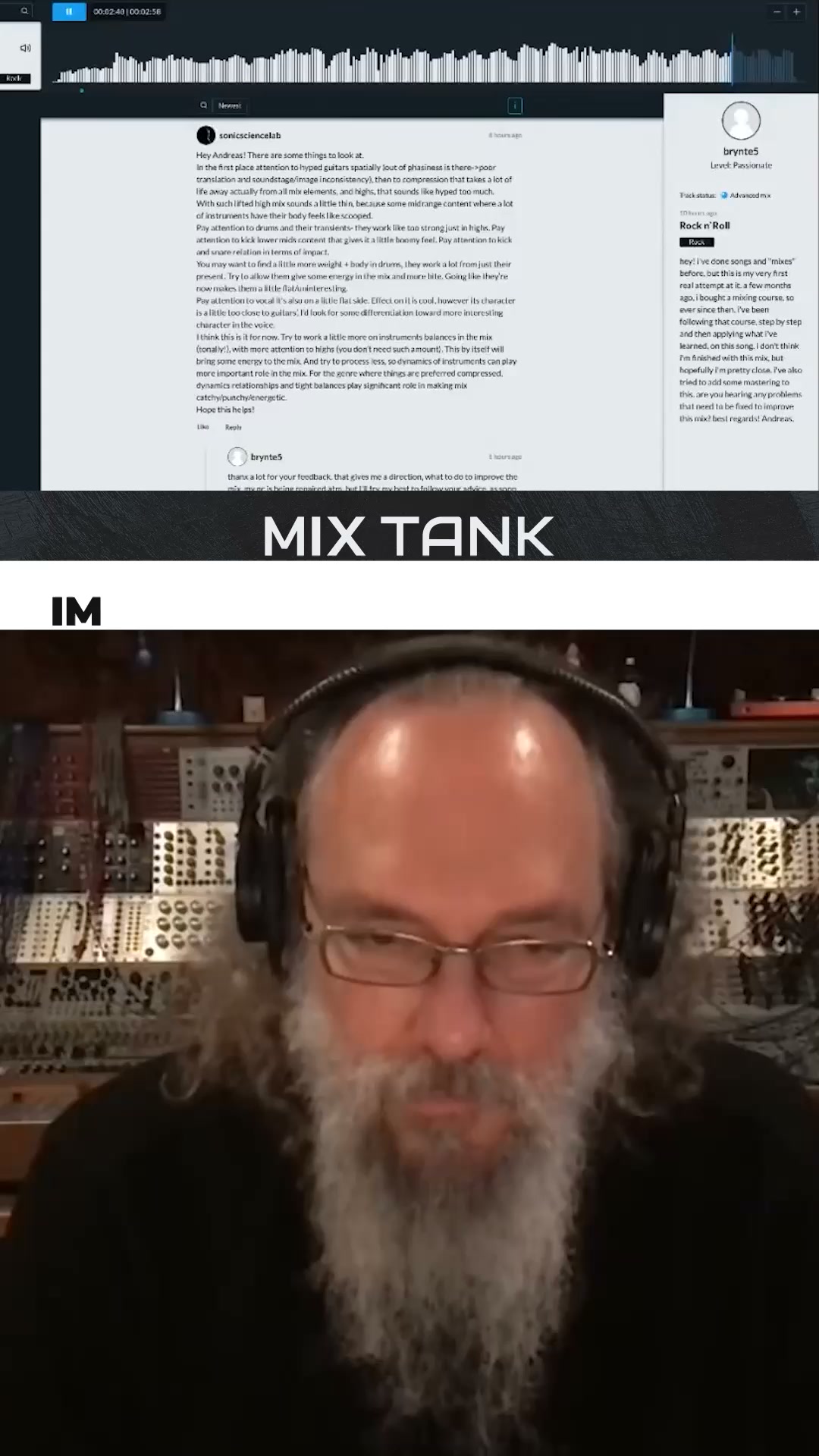 Upload Your Mix. Get Pro Feedback.