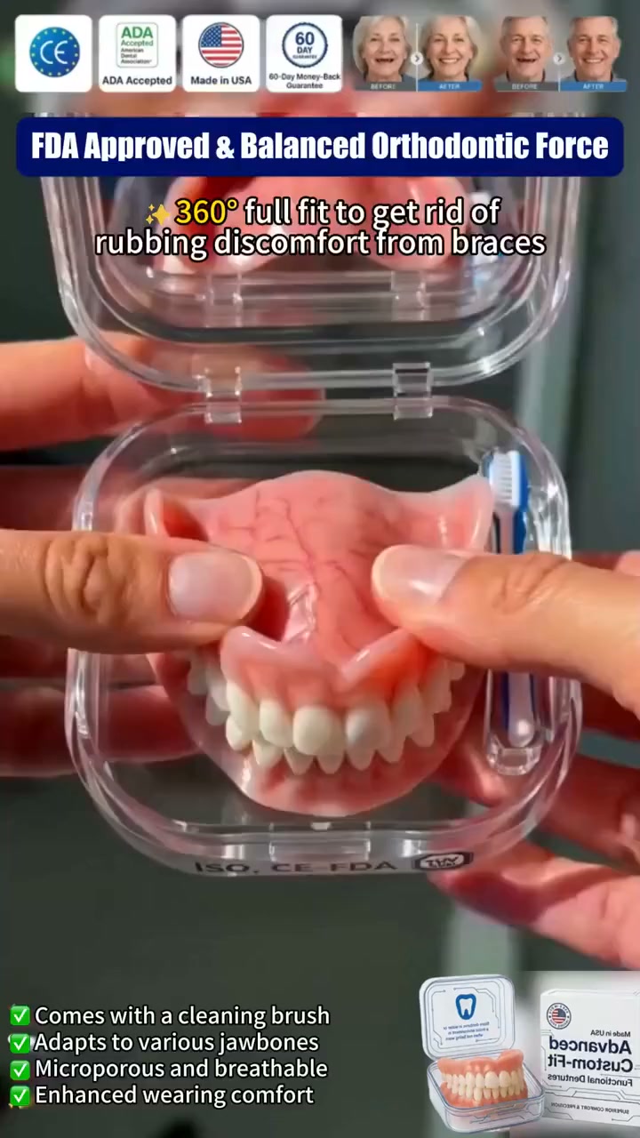 No Glue. No Dentist Visit.