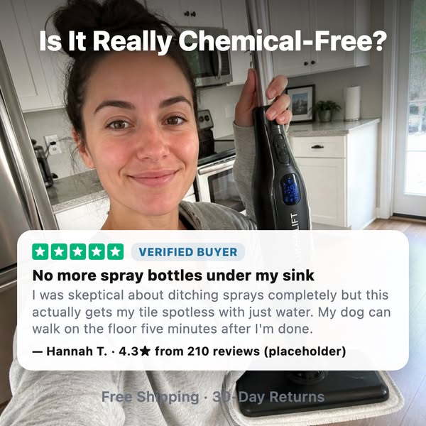 Clean Every Room, No Chemicals