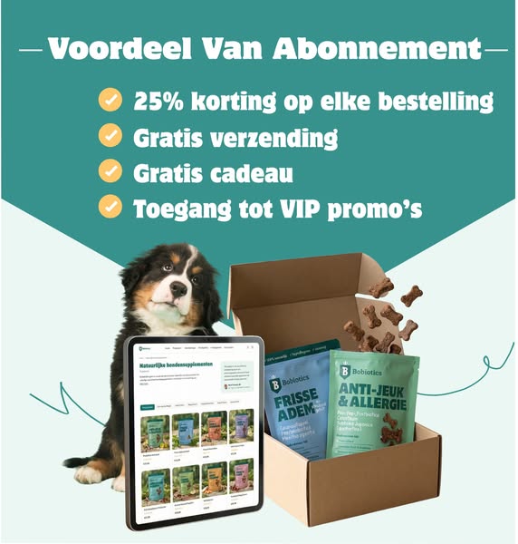 25% korting op élke bestelling. Start je abonnement nu.